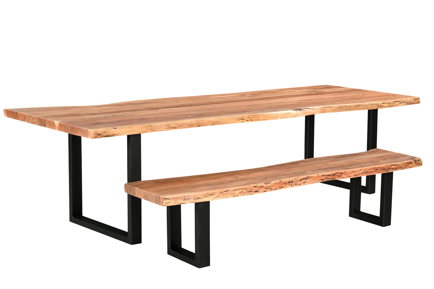 Live Edge Table And Chair Collection
