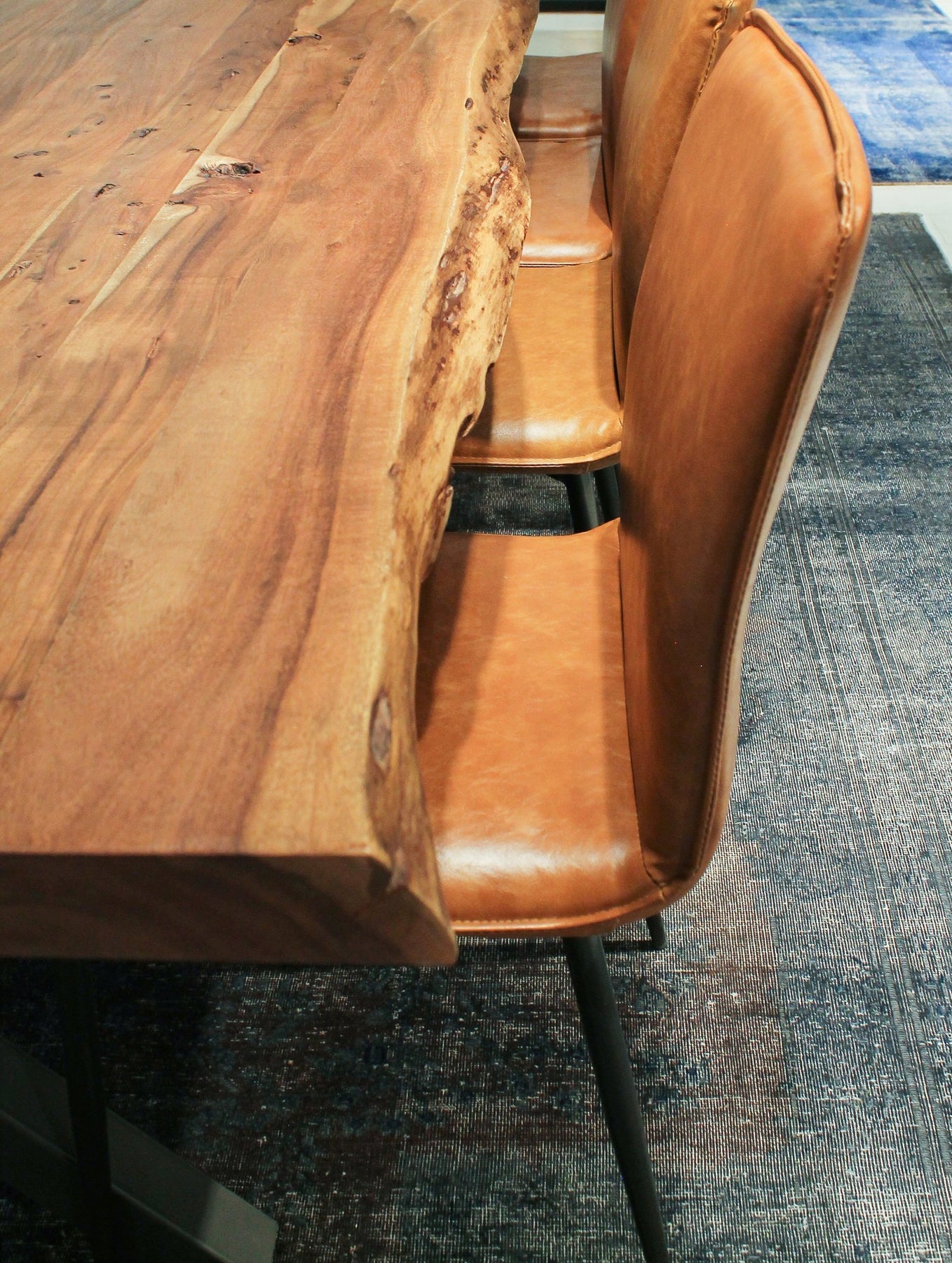 Luca Side Chair - Tan Brown