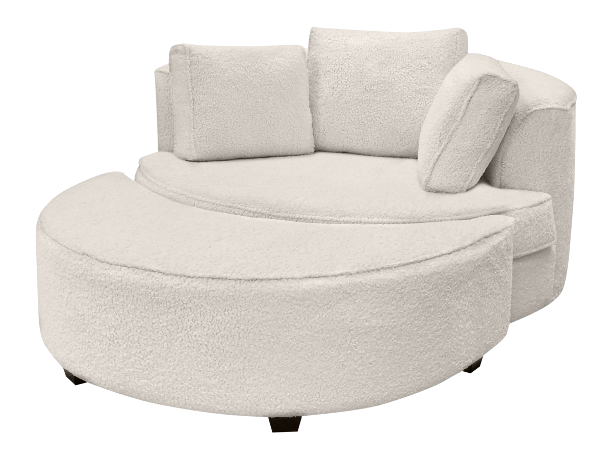 Nest Chair and Moon Ottoman > 2 Piece Set