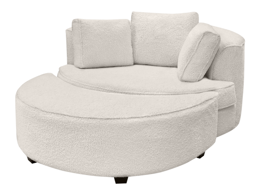 Nest Chair and Moon Ottoman > 2 Piece Set