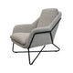 Romeo Lounge Chair - Light Grey Tweed