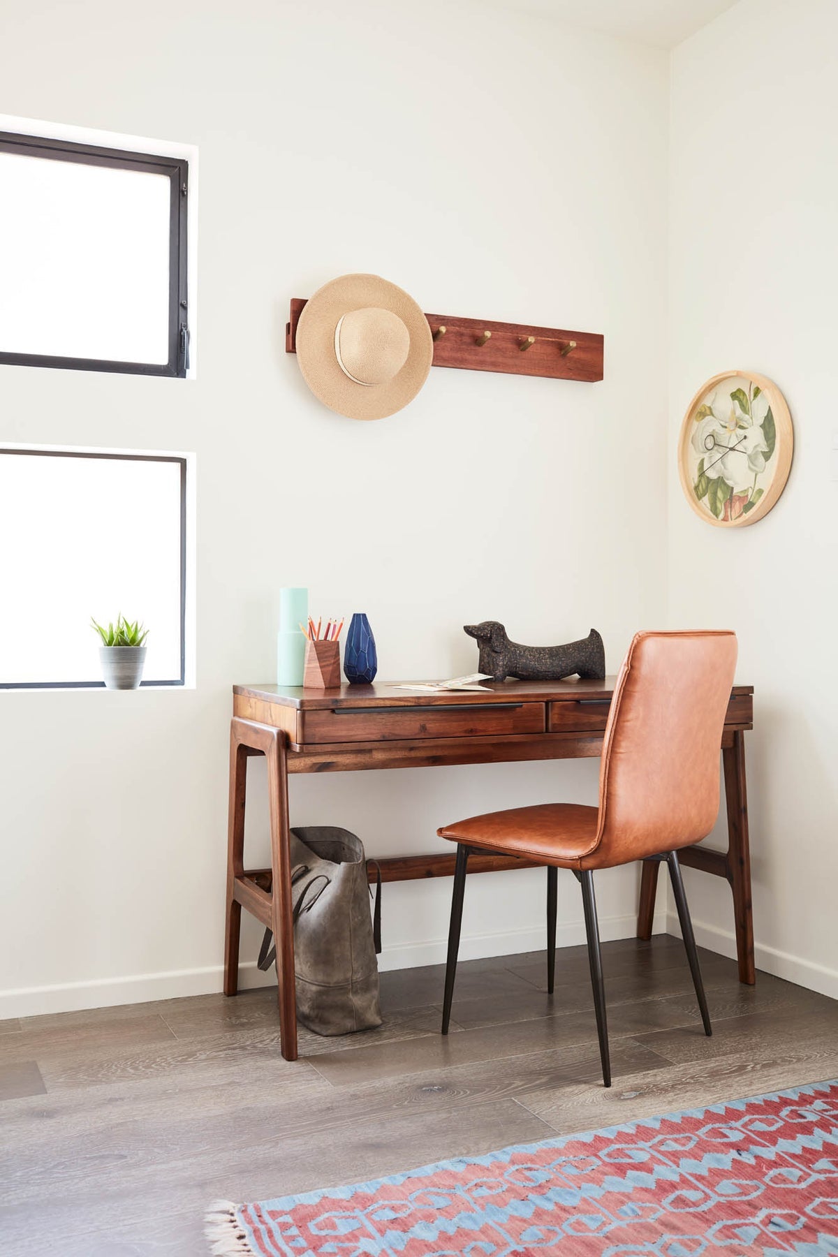 Luca Side Chair - Tan Brown