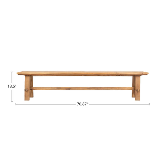 D-Bodhi Artisan Bench - 71"