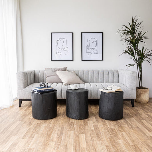 Elliot Sofa - Stone - Condo or Regular Size