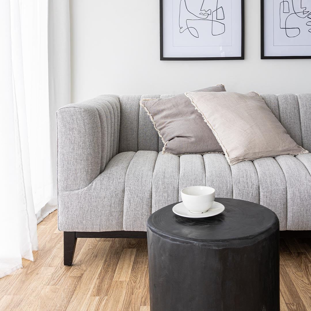 Elliot Sofa - Stone - Condo or Regular Size