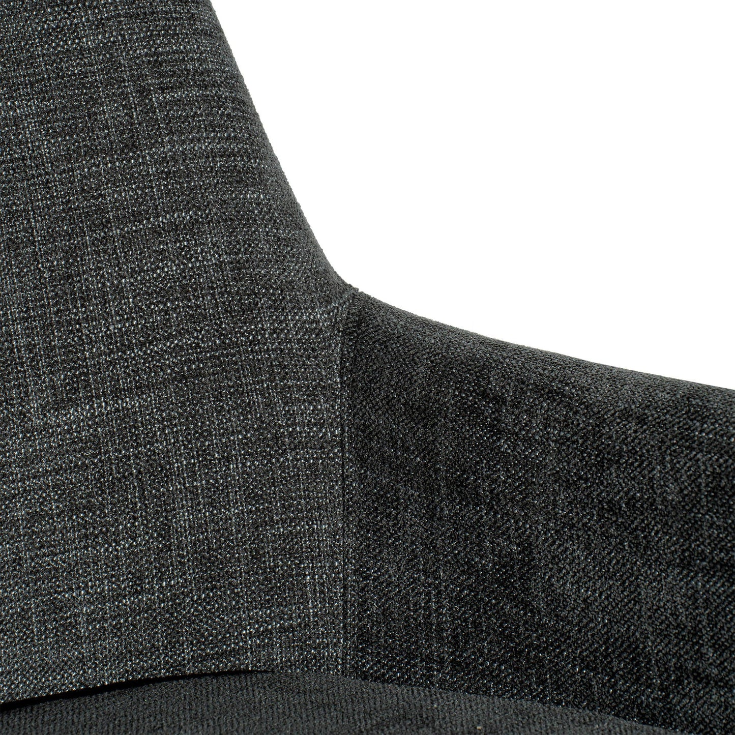 Fritz Dining Chairs with Arms - Slate - Dark Legs