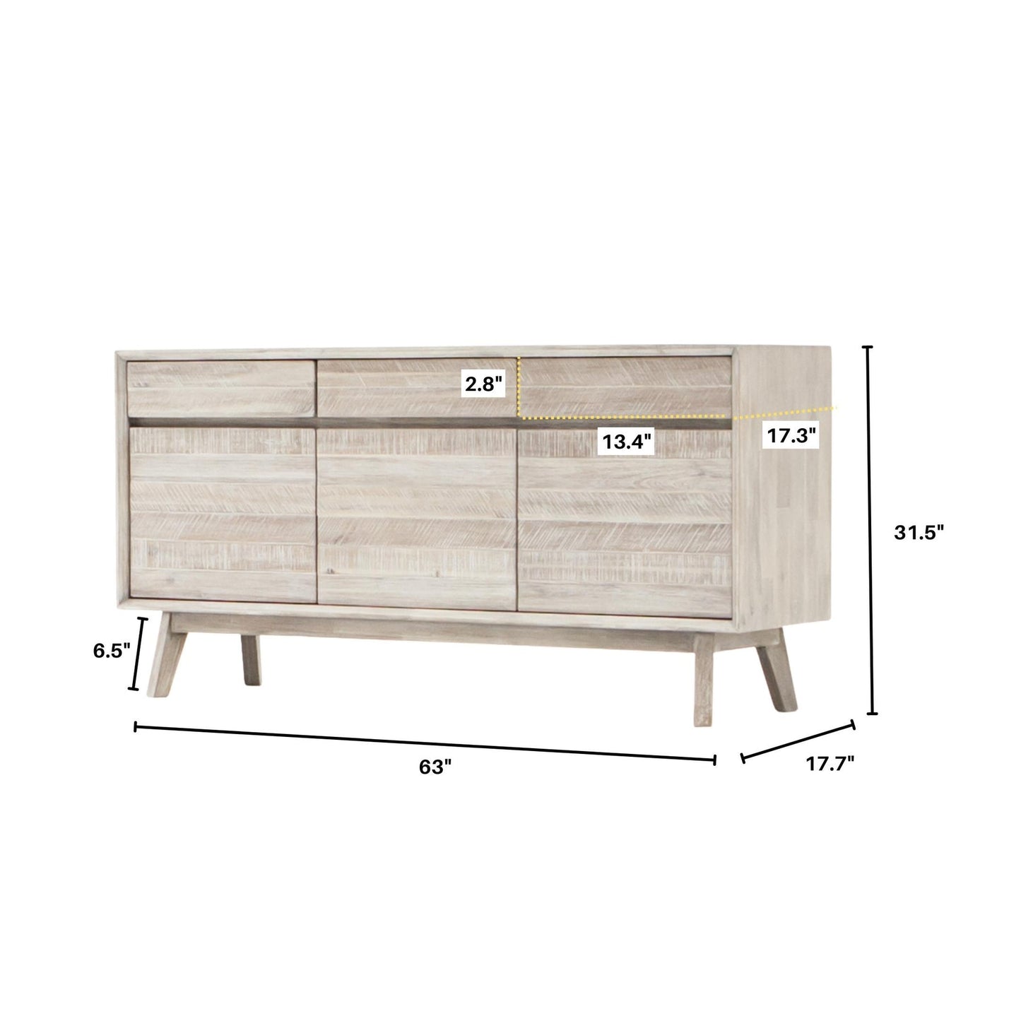 Gia Sideboard - 63"