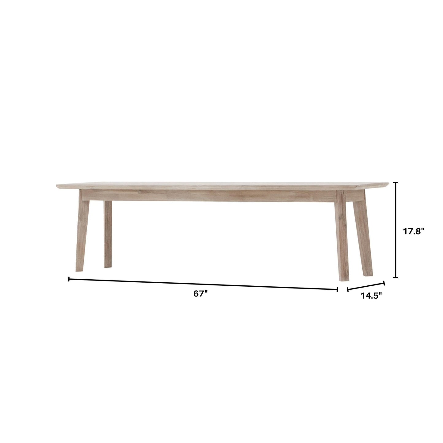 Gia Bench 67"