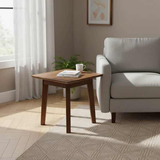 Gia Side Table - Warm Pecan