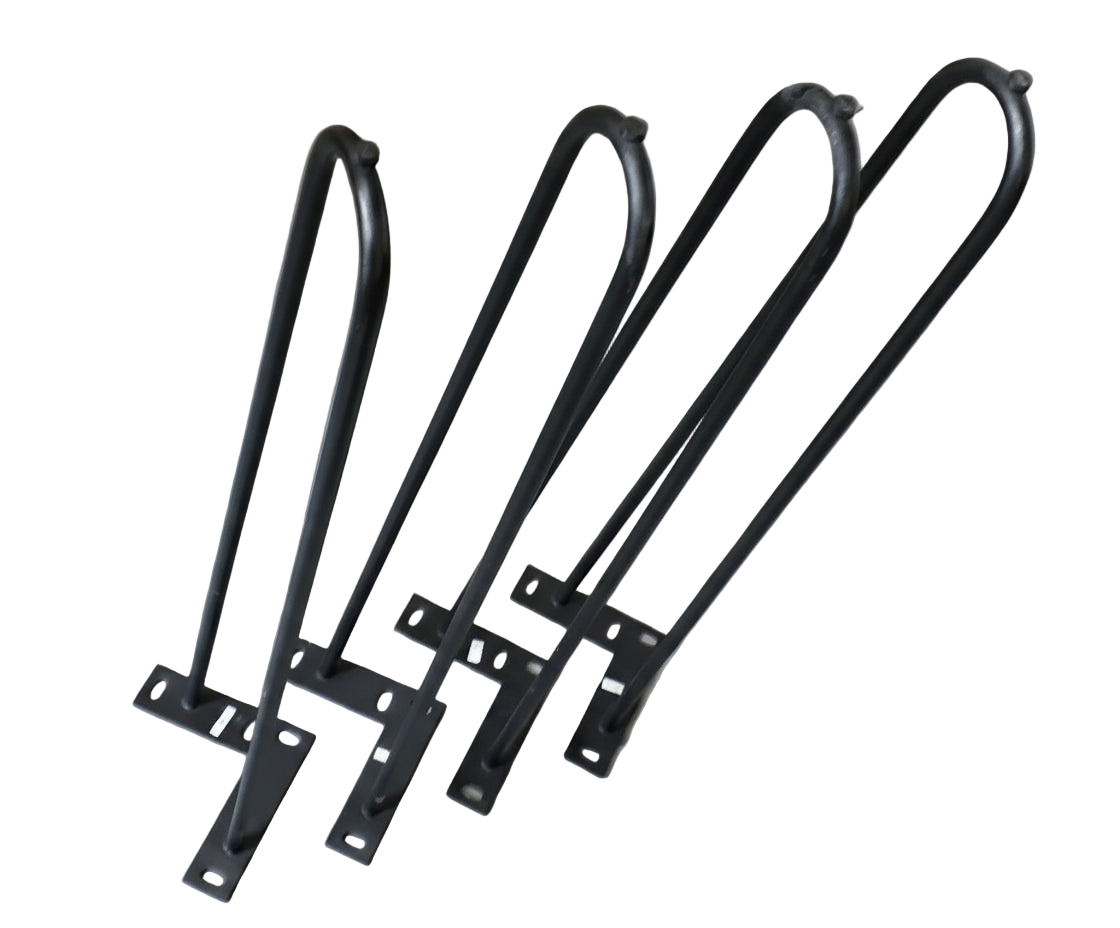 Set of 4 Steel Hairpin Legs - 36"H (92cm)