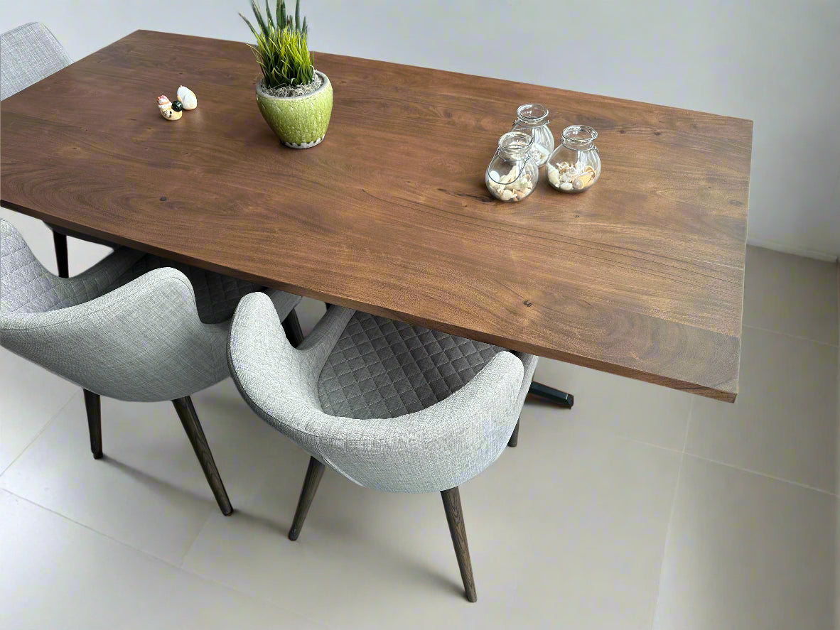 Horizon Dining Table - 40" x 80" - Light Walnut