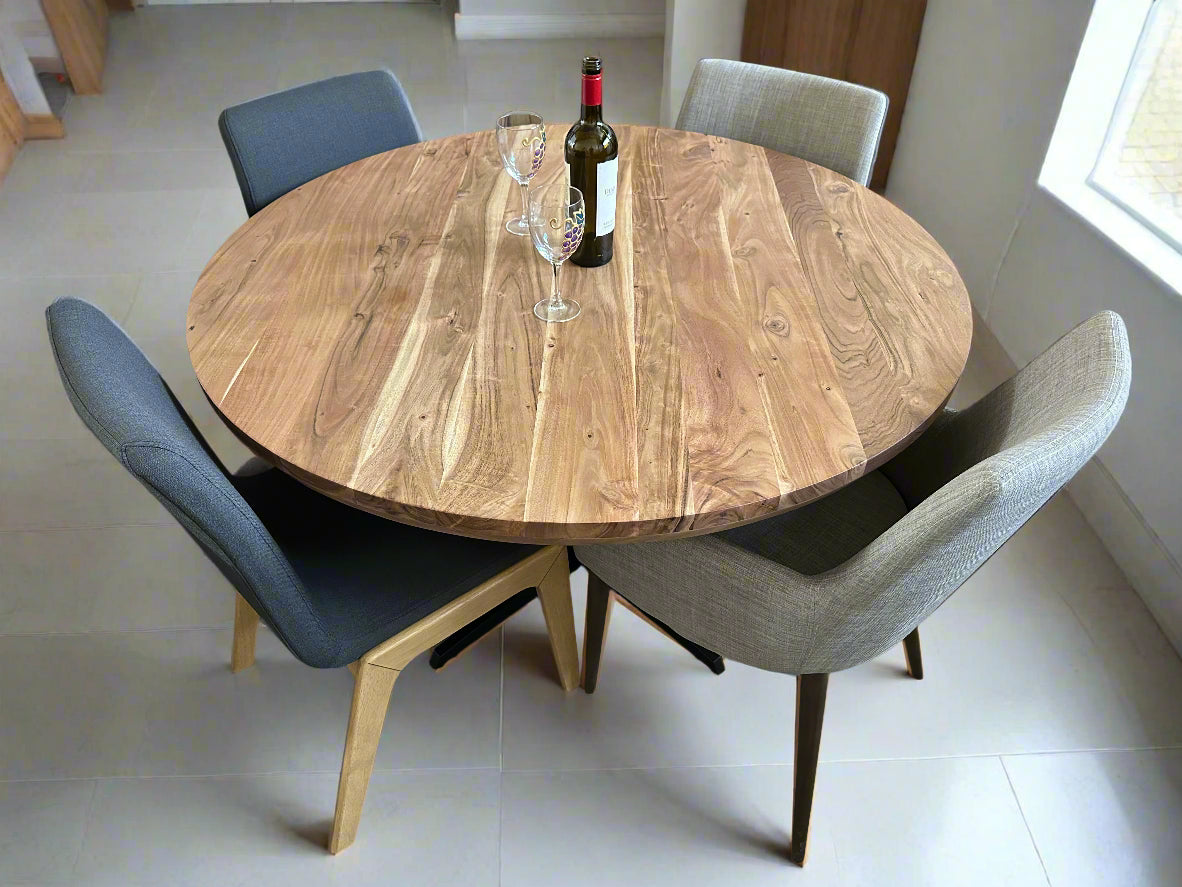 Horizon 48" Round Dining Table - Natural