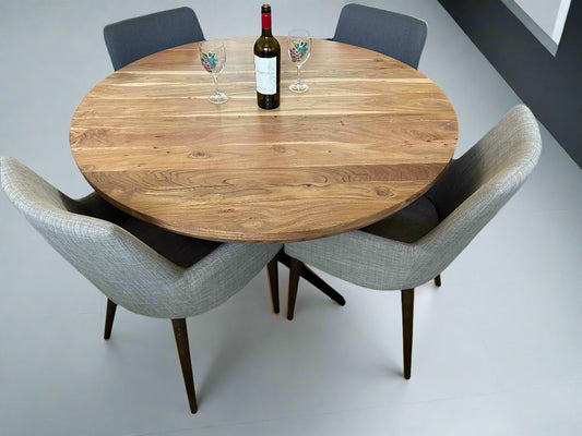 Horizon 48" Round Dining Table - Natural