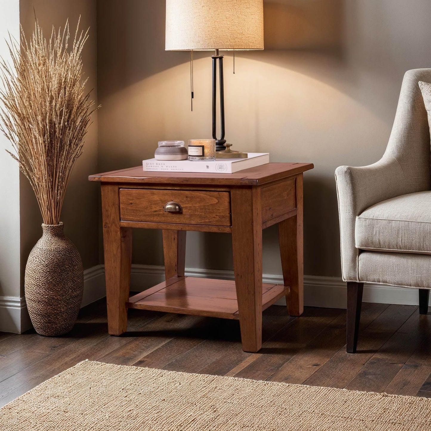Irish Coast End Tables - 2 Sizes - African Dusk