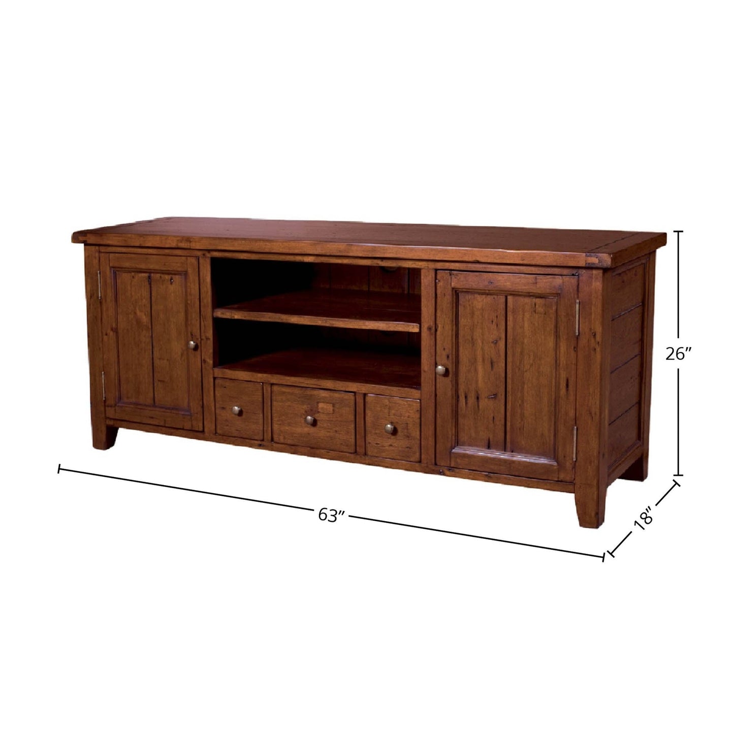 Irish Coast 63" Media Console - African Dusk