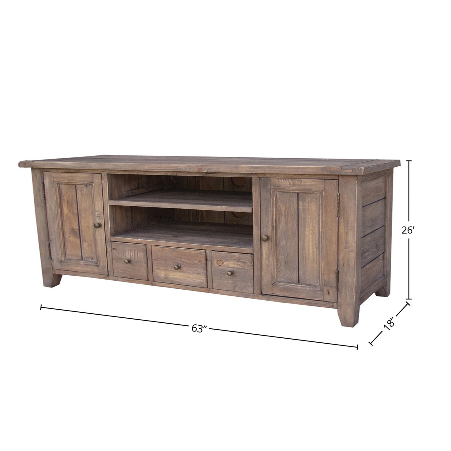 Irish Coast Media Consoles - Sundried - 47" or 63"