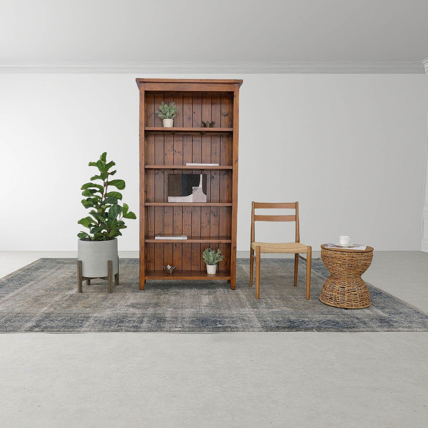 Irish Coast Bookcase - African Dusk