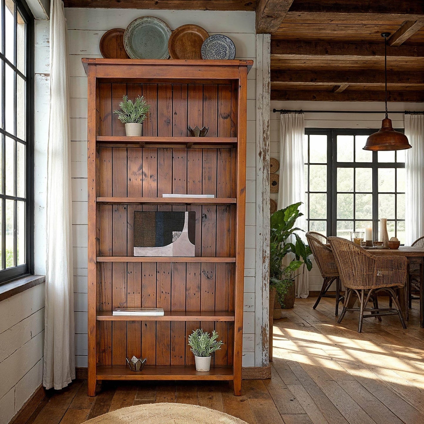 Irish Coast Bookcase - African Dusk