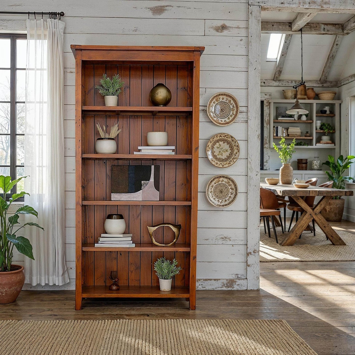 Irish Coast Bookcase - African Dusk