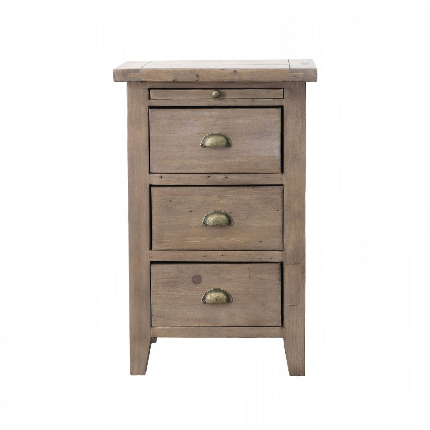 Irish Coast 3 Drawer Night Stand - Sundried