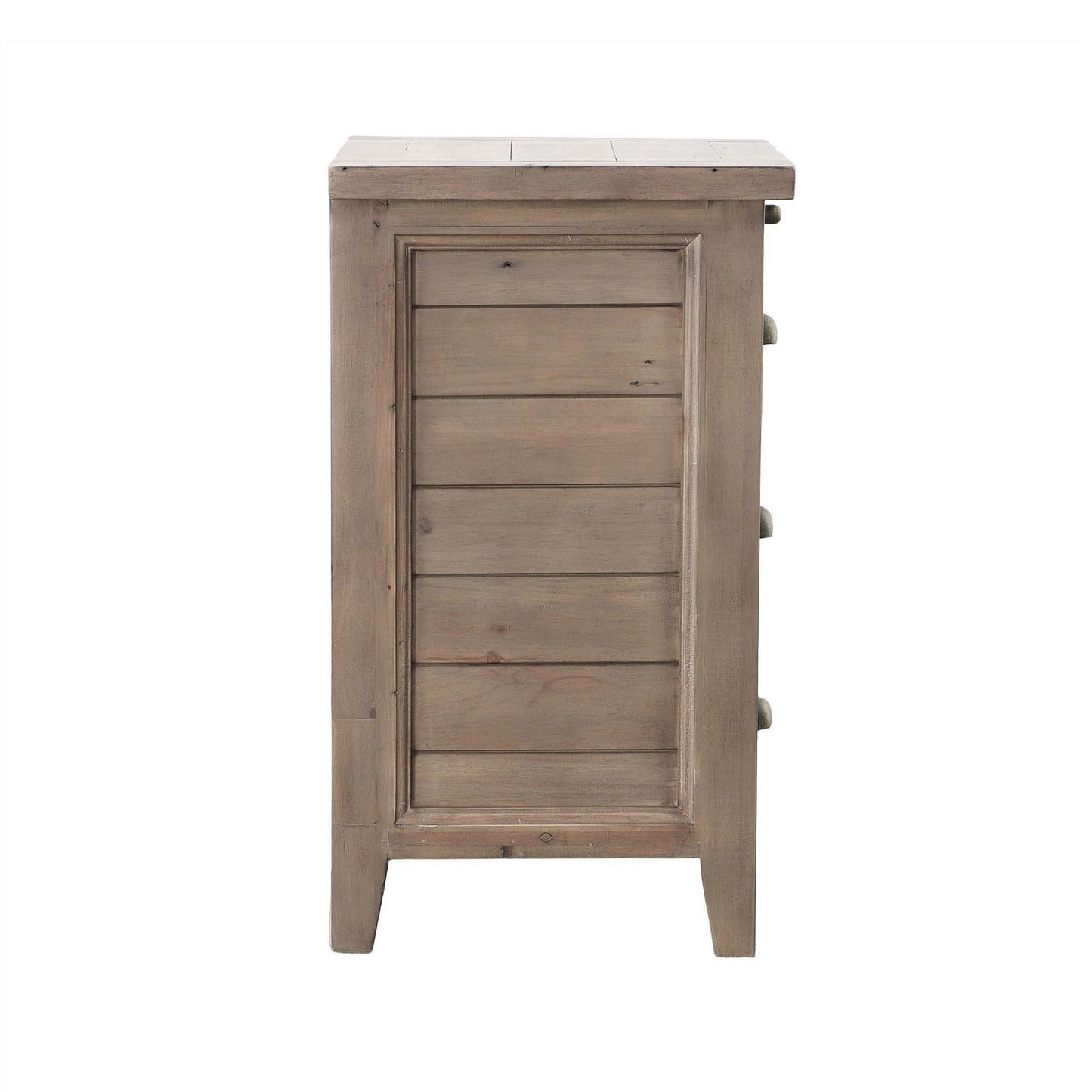 Irish Coast 3 Drawer Night Stand - Sundried