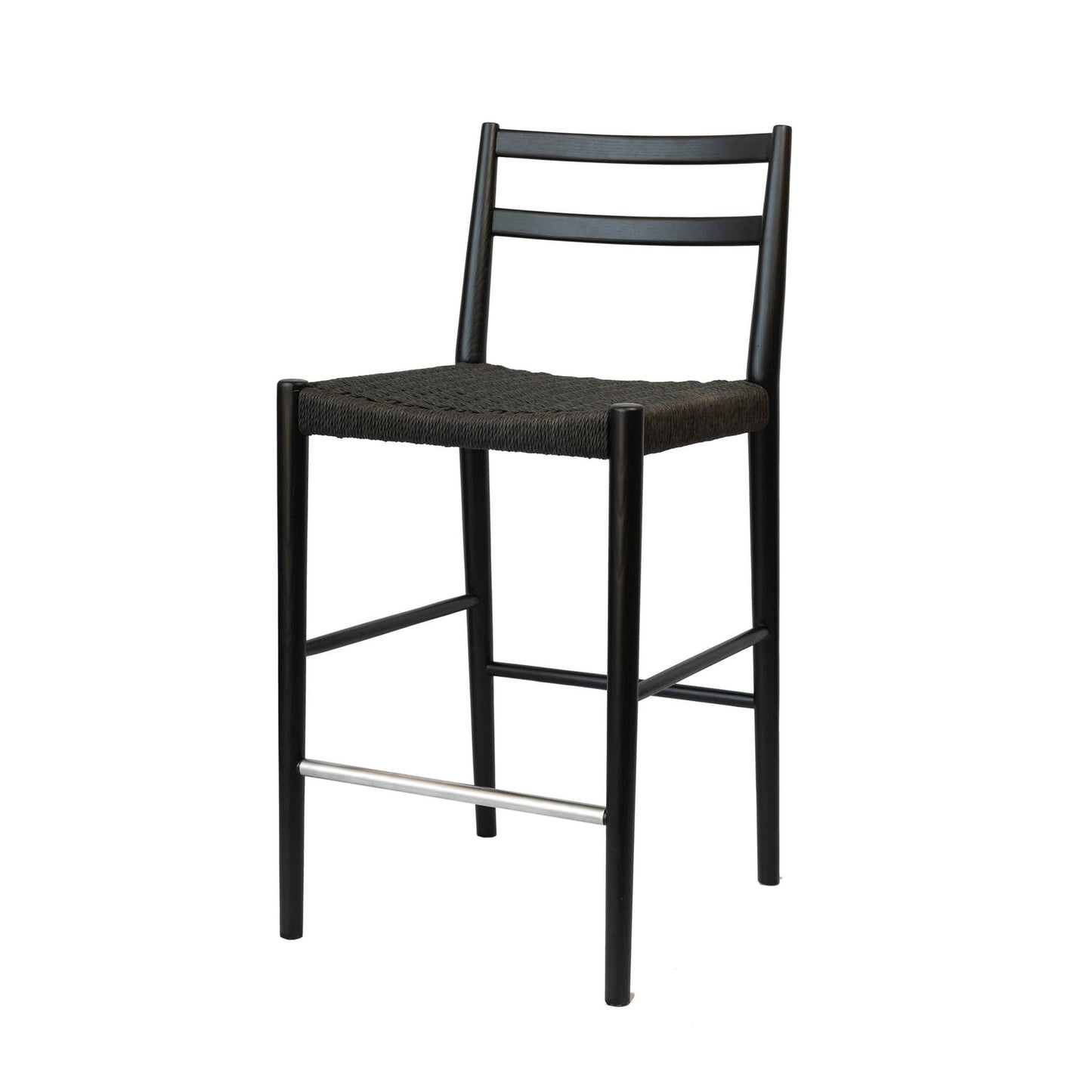 Jakarta Counter Stool - Black/Black