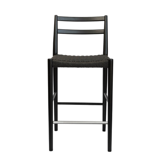 Jakarta Counter Stool - Black/Black