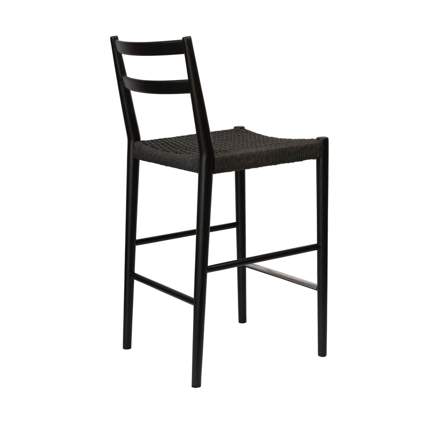 Jakarta Counter Stool - Black/Black