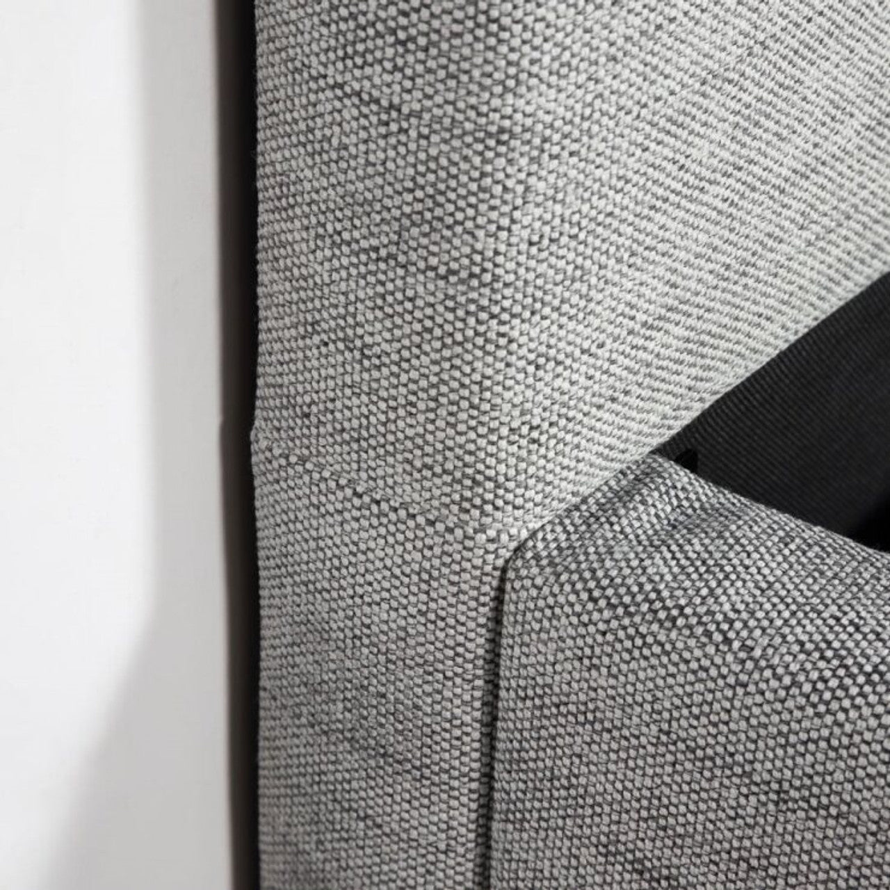 Justin Upholstered Bed - Stone - With or Without Storage