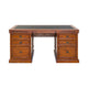 Irish Coast Lifestyles - 69" Double Pedestal Desk - African Dusk