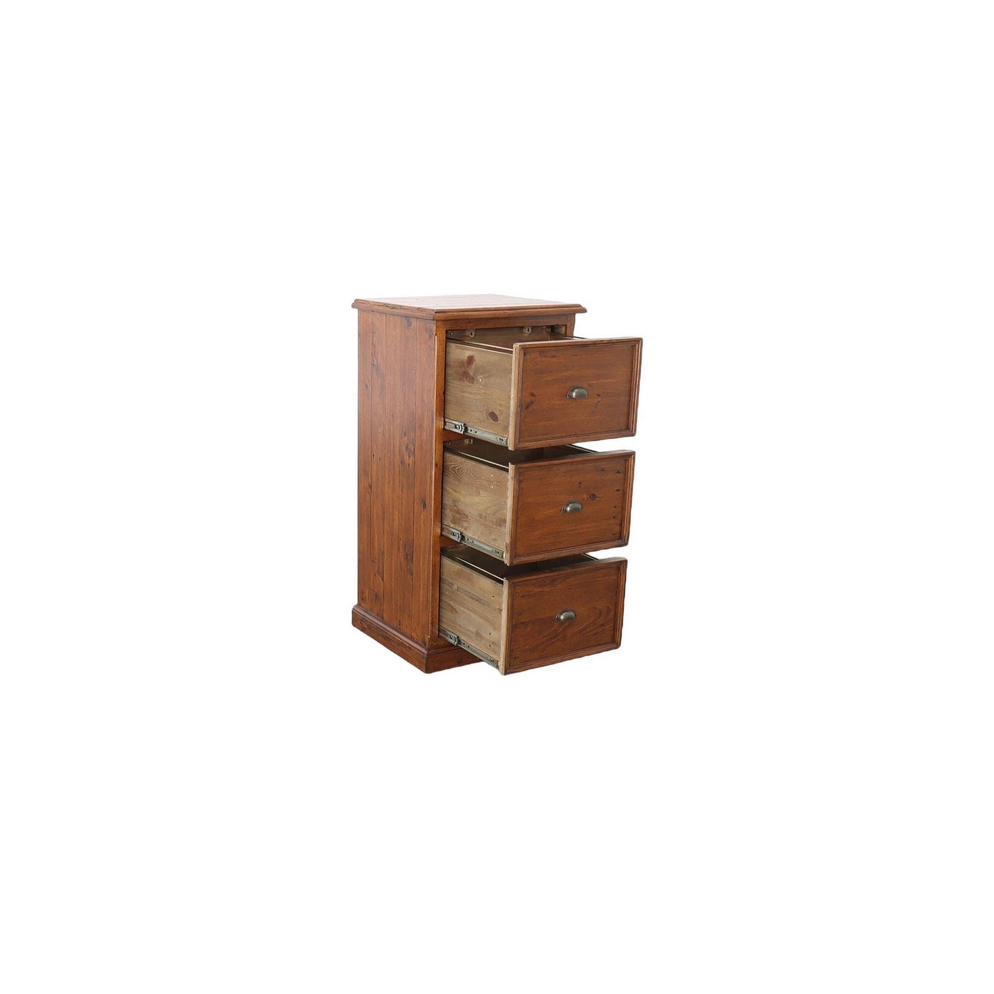 Irish Coast Lifestyles - 3 Drawer Vertical File Cabinet - African Dusk