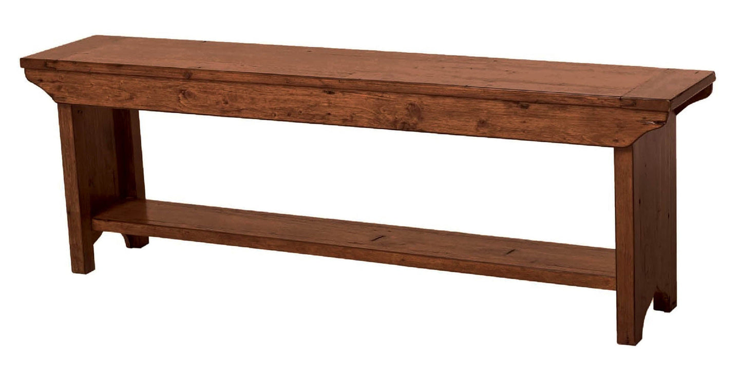61" Irish Coast Bench - African Dusk