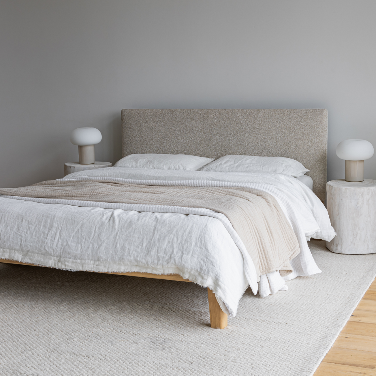 Luna King Bed - Tool Free