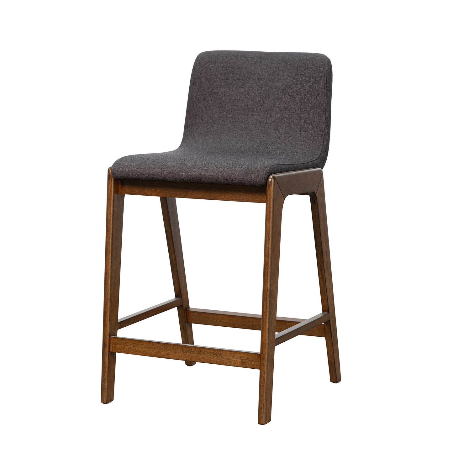 Remix Counter Stool - Grey Fabric