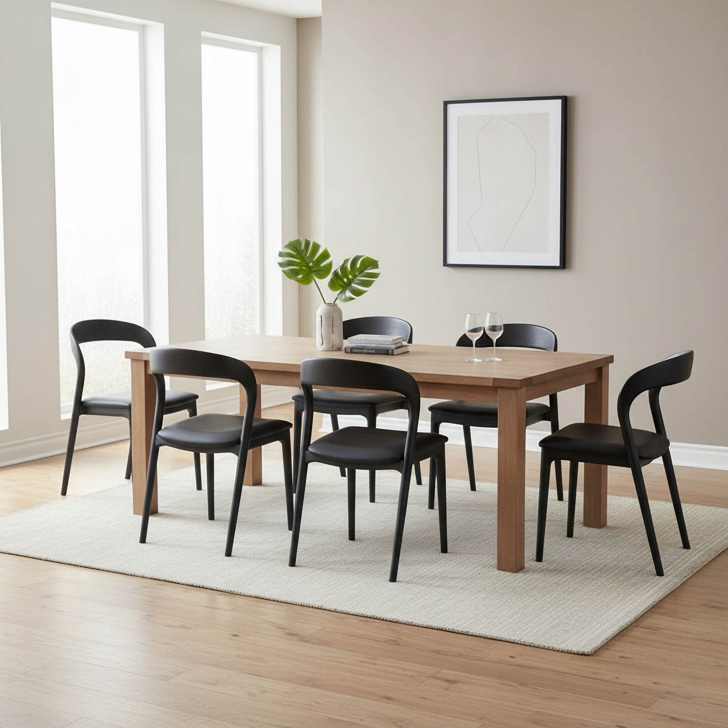 Rotondo Dining Chair - Black