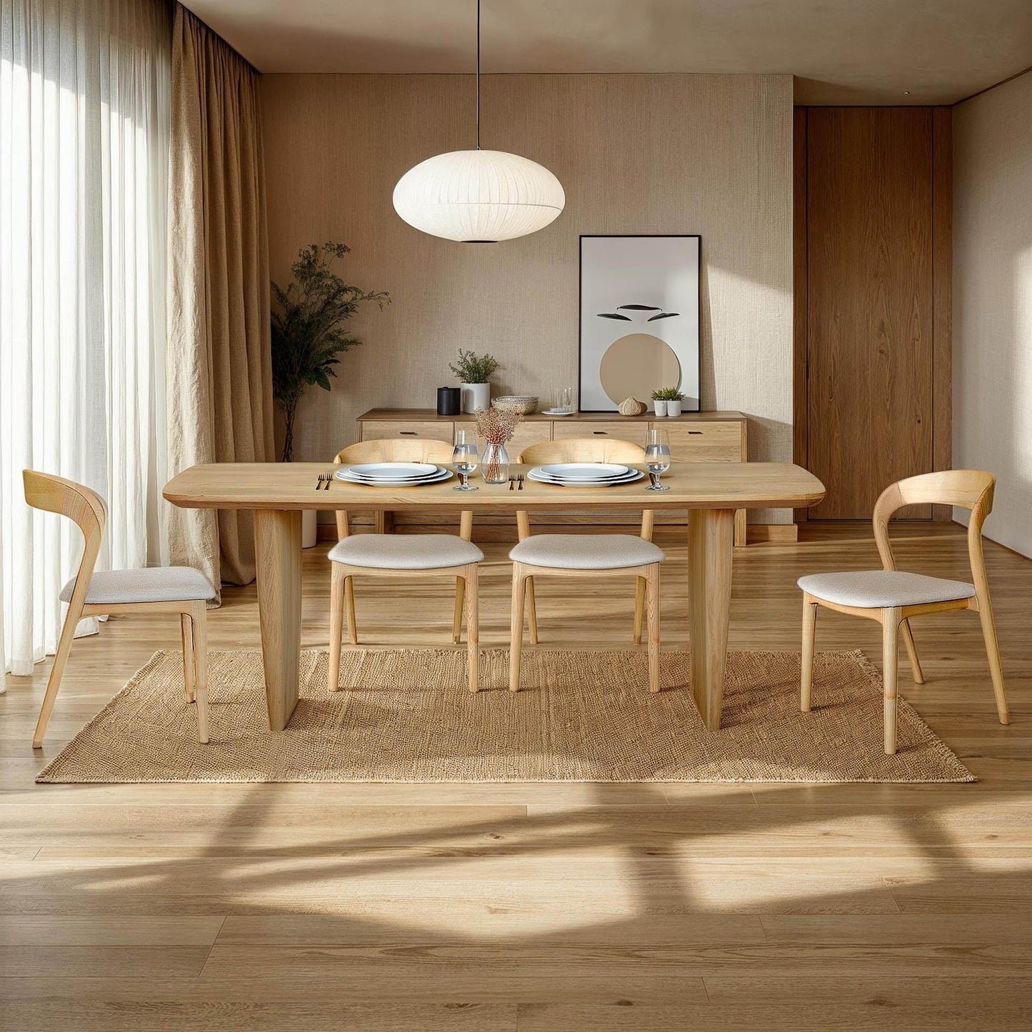 Rotondo Dining Chair - Natural