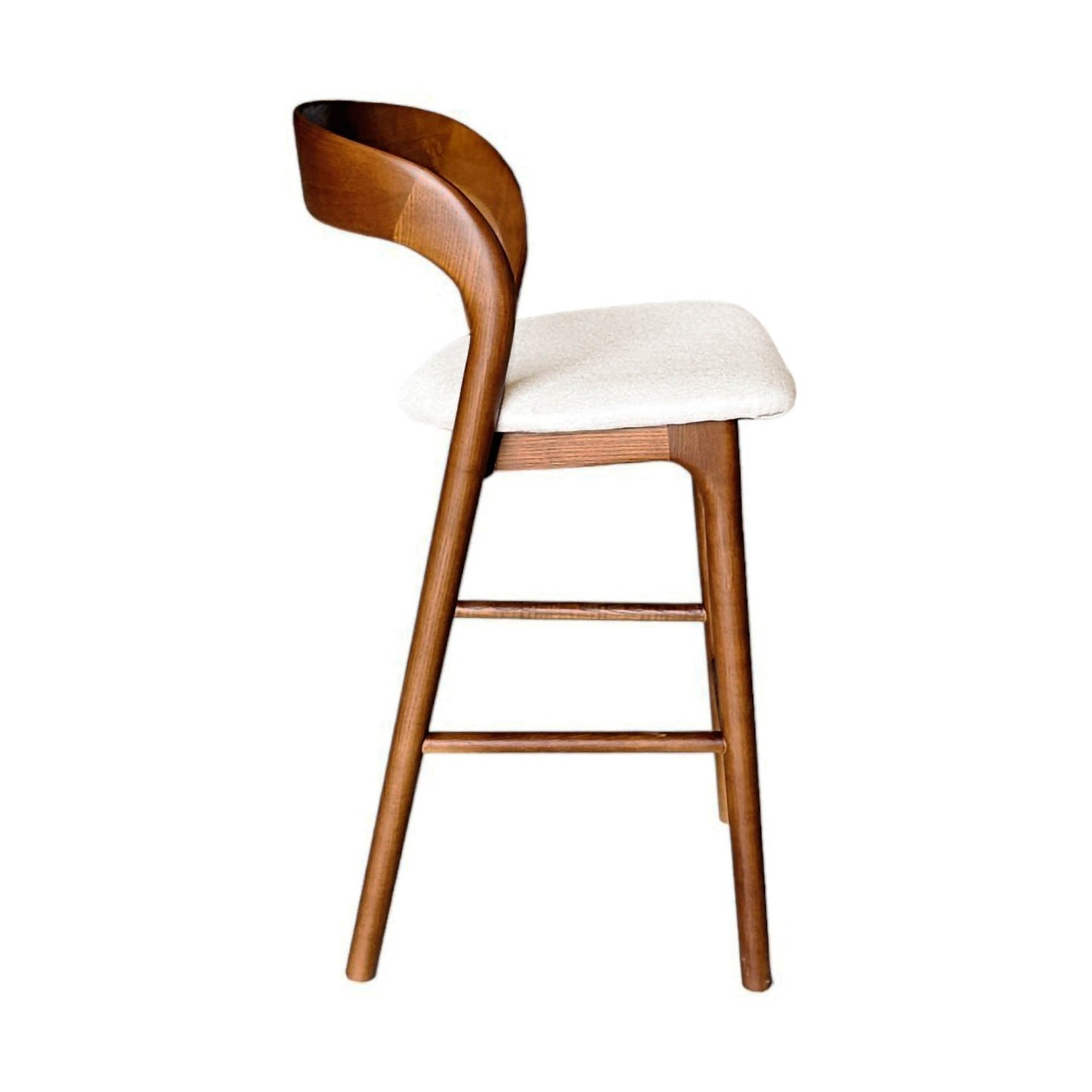 Rotondo Counter Stool - Walnut