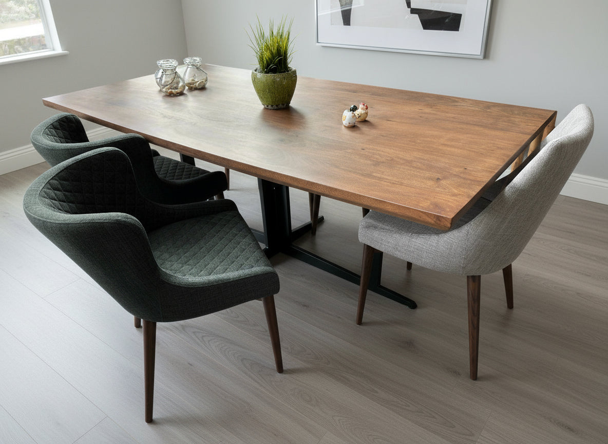 Horizon Dining Table - 40" x 80" - Light Walnut