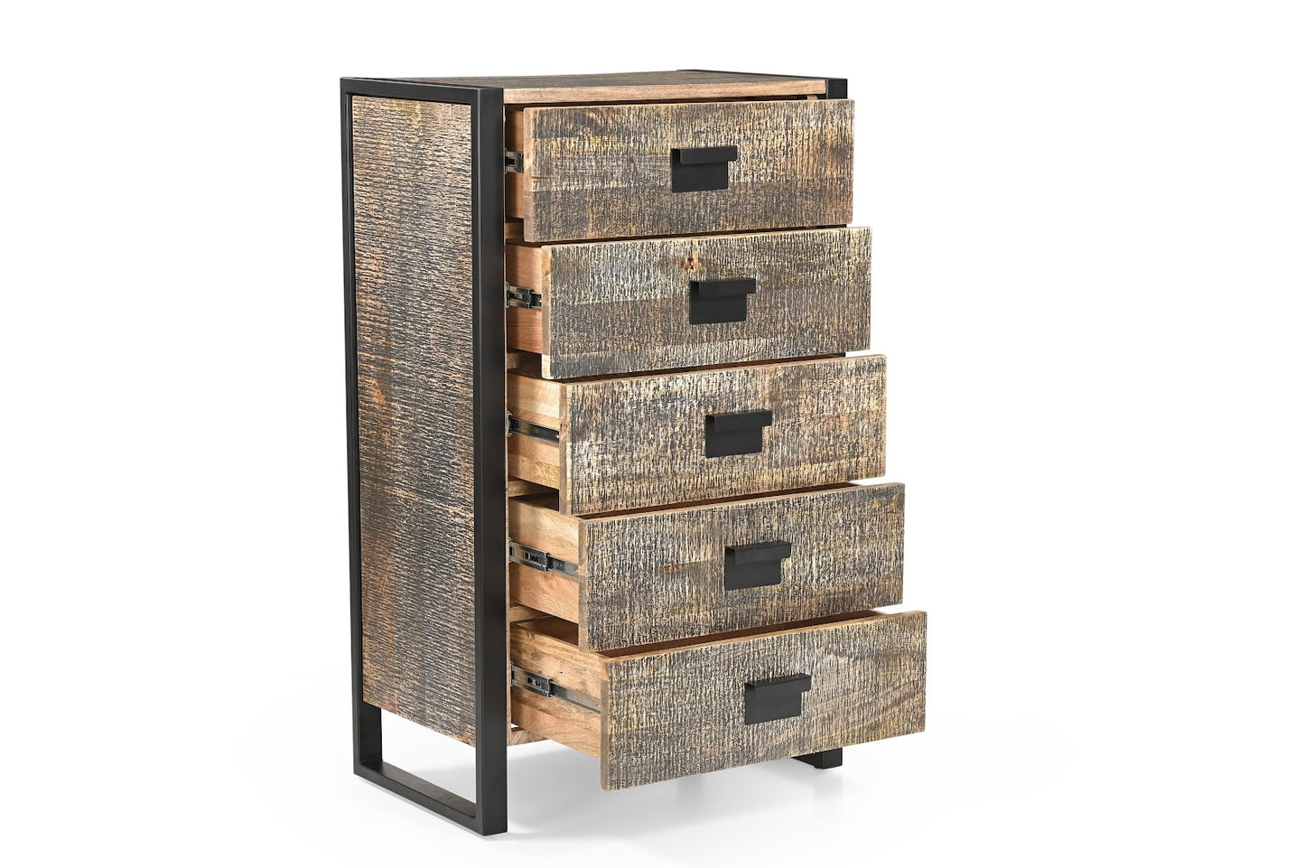 Wyatt Complete King Bedroom Set - Black Patina