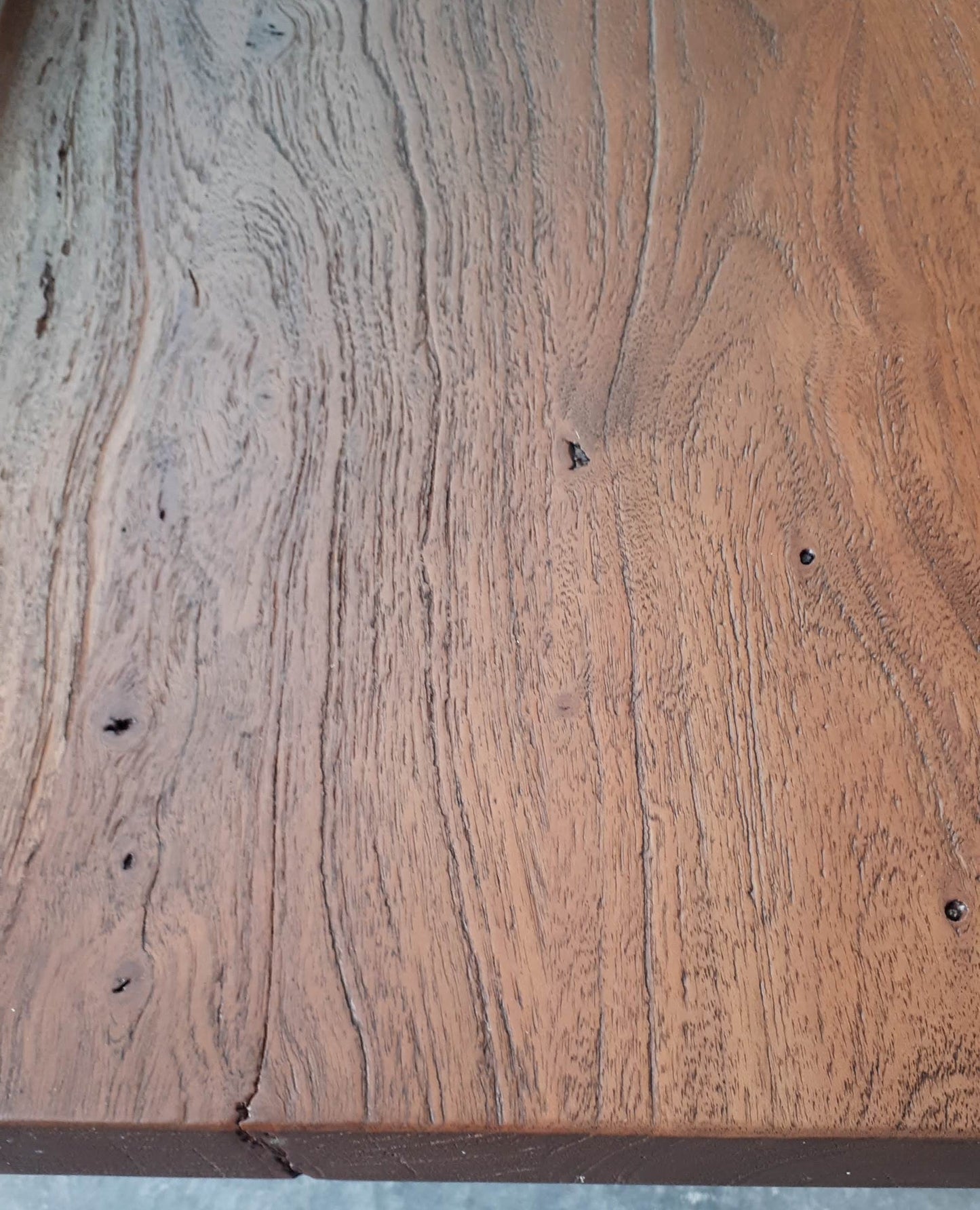 Calcutta Live Edge Coffee Tables - U-Bases - Natural or Sandblasted Walnut Finish - Homestead Furniture - All Rights Reserved