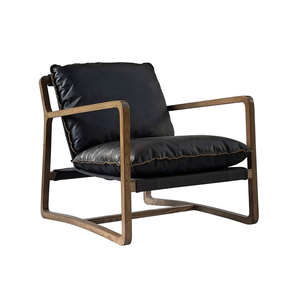 Relax Club Chair - 100% Top Grain Leather