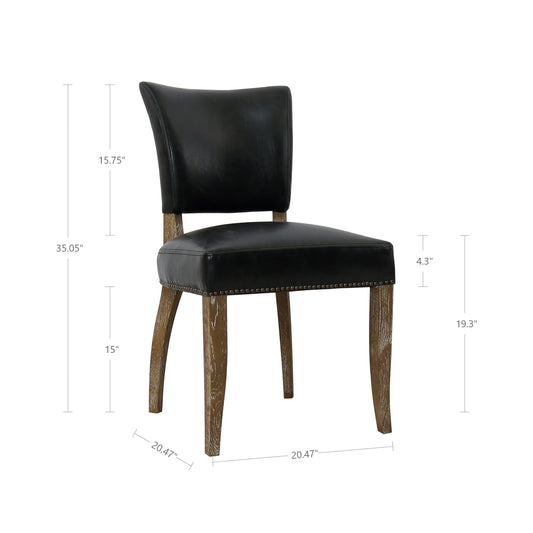 Luther Dining Chair - Black