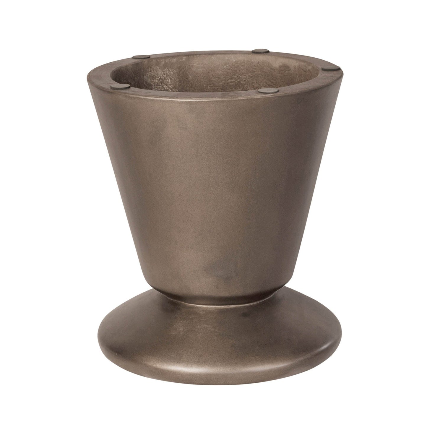 Concrete Mineral Side Table / Stool - Bronze