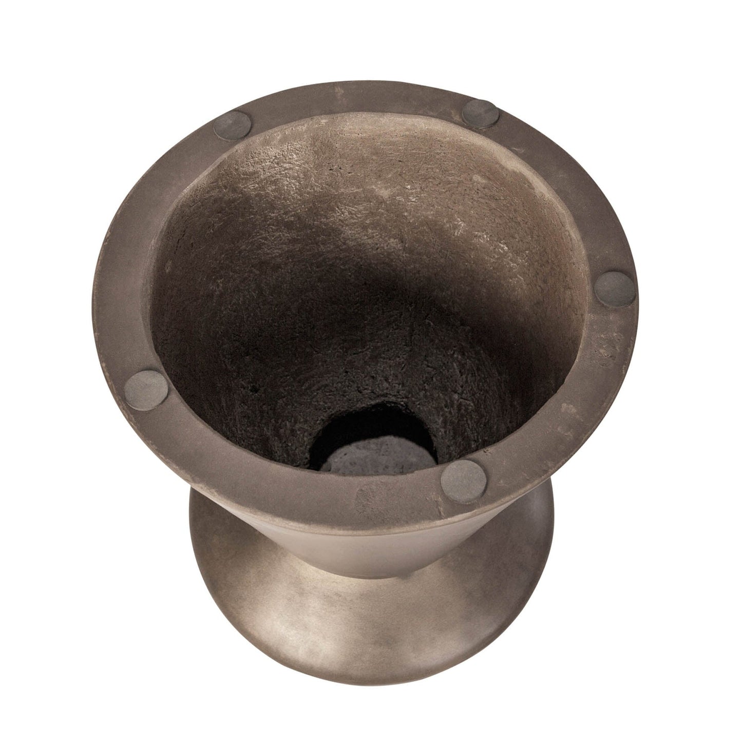 Concrete Mineral Side Table / Stool - Bronze