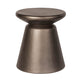 Concrete Mineral Side Table / Stool - Bronze