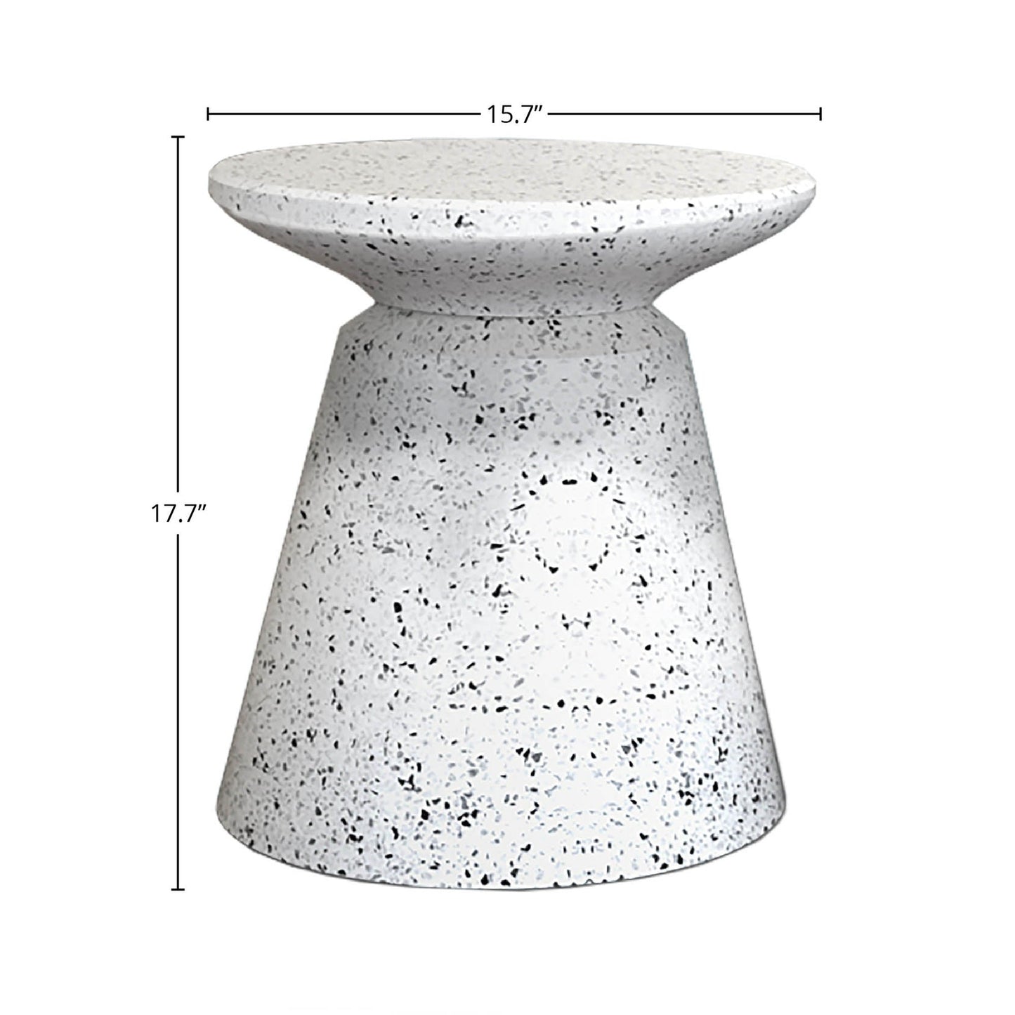 Concrete - Terrazzo - Mineral Side Table / Stool