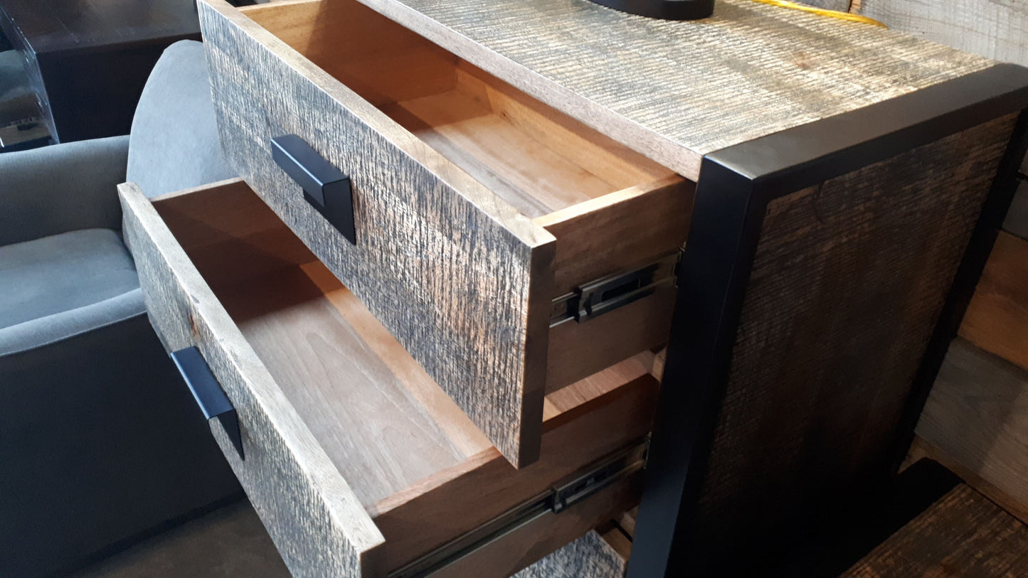 Wyatt Complete King Bedroom Set - Black Patina