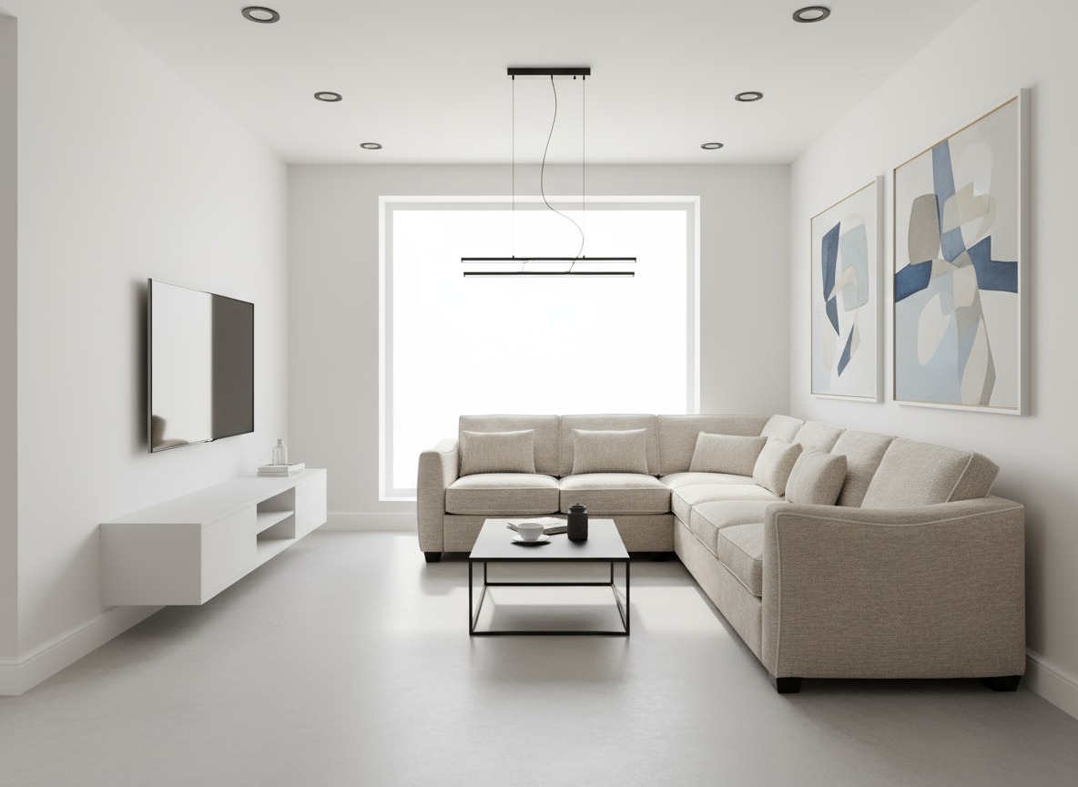 Vibe Sectional - Feather Soft Seats and Backs