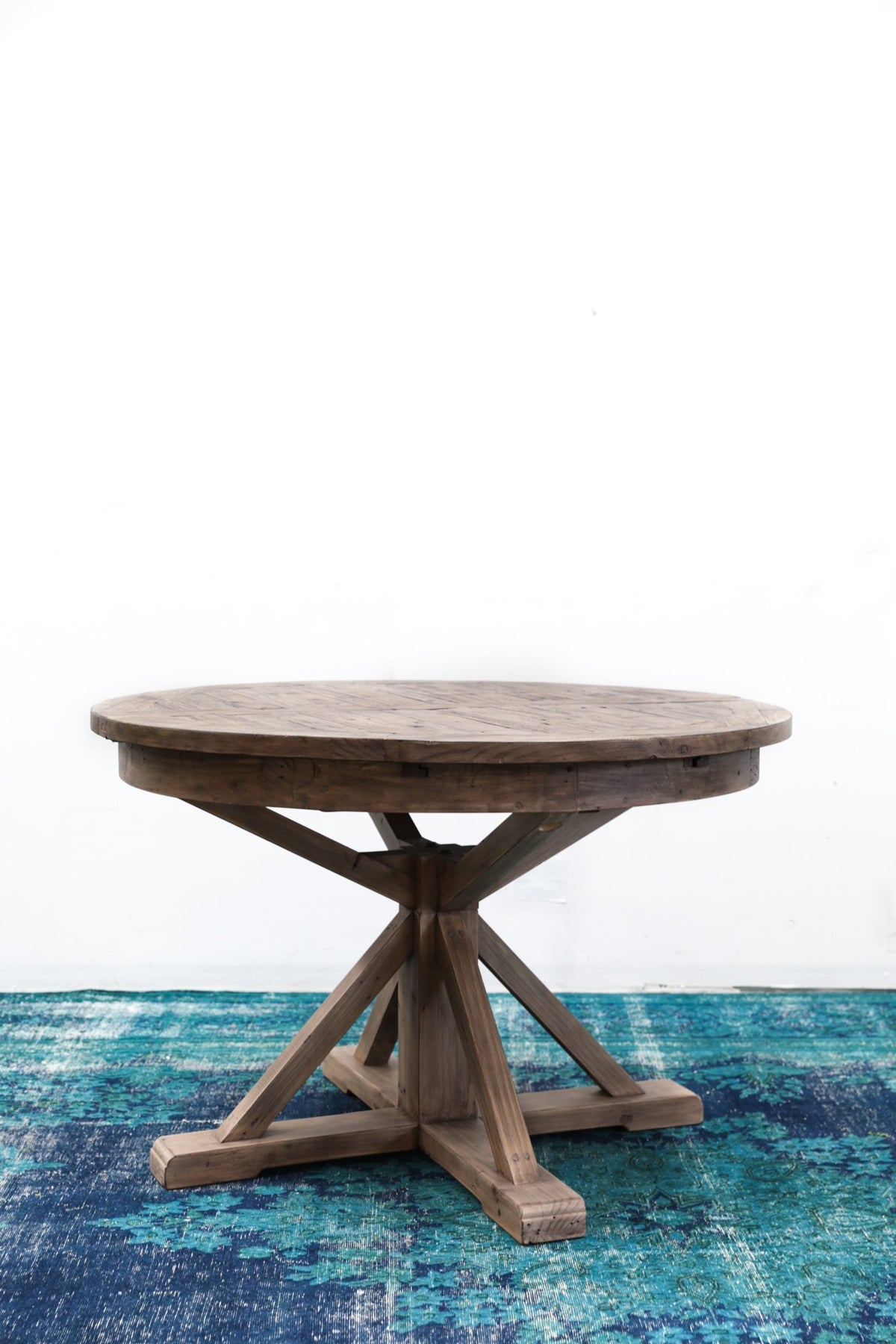 Irish Coast Round Extendable Dining Table - Sundried