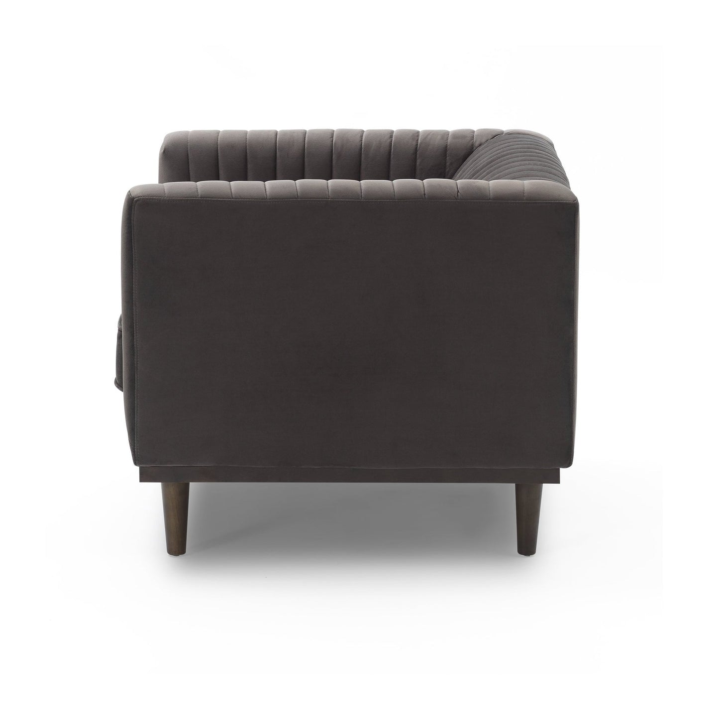 Sage Chair - Stone Grey Velvet